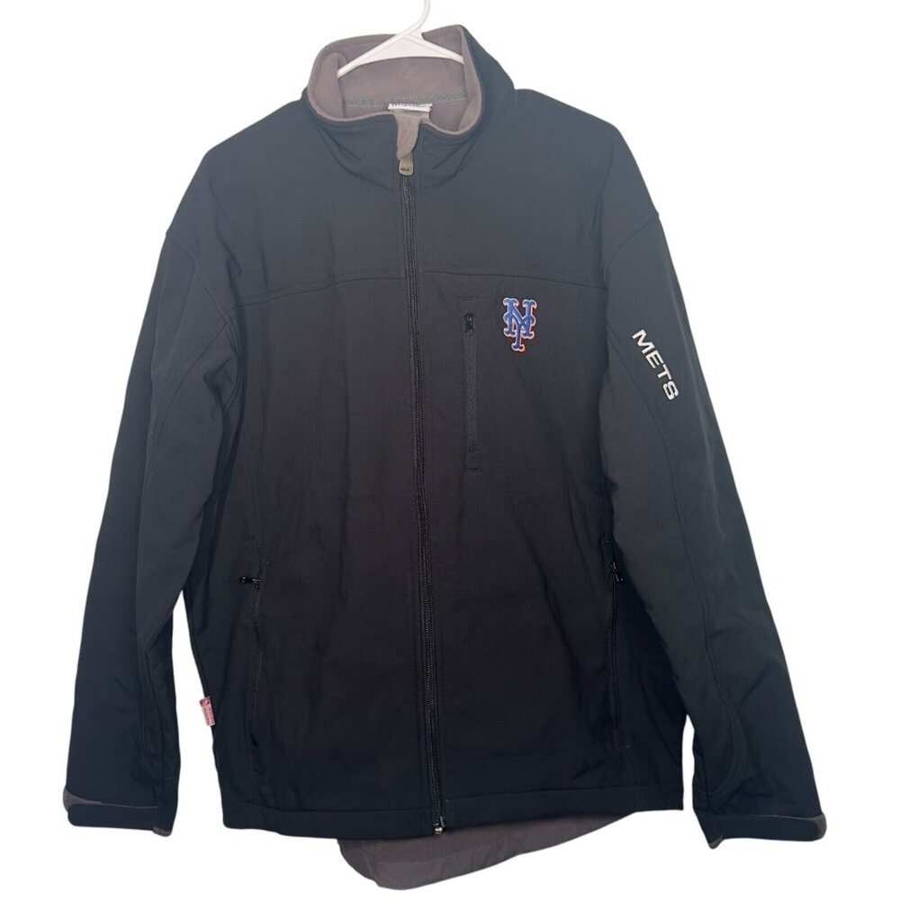 Majestic NY Mets Mens Therma Base Full Zip Jacket Size XL